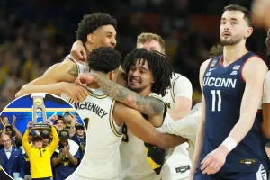 Michigan secures victory against UConn to win its first national championship since 1989