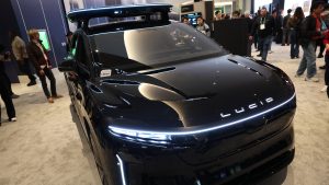 Midday stock movements: Lucid, AppLovin, Western Digital, Invesco, and others