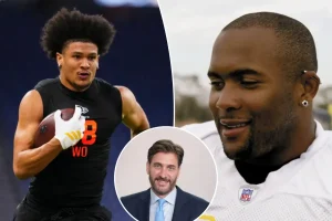 Mike Greenberg makes a harsh mistake involving Denzel Boston at the NFL draft
