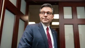 Mike Johnson confronted backlash from conservatives regarding the FISA vote