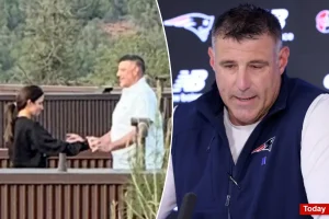 Mike Vrabel discusses "challenging talks" regarding the Dianna Russini incident