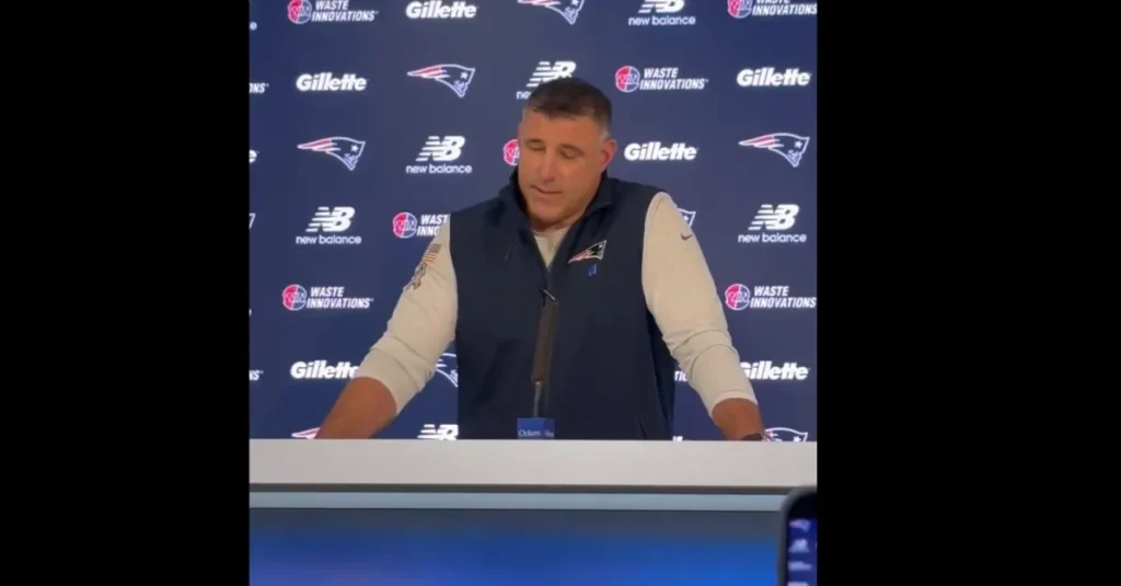Mike Vrabel talks about challenging discussions after Dianna Russini's photos