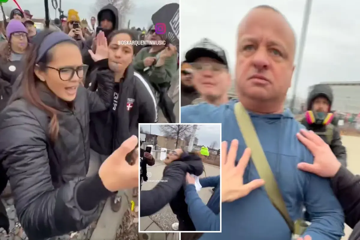 Minnesota dad Chris Ostroushko reconsidering life in the US after confrontational encounter with TPUSA reporter