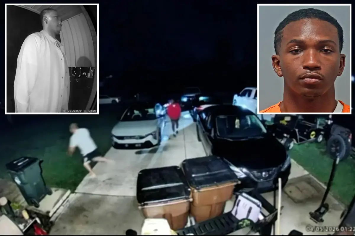 Moment a man with a knife threatens to kill a stranger 'for the sake of Allah'