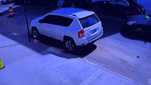 Moped crash footage captures Brooklyn baby fleeing from shooting suspects
