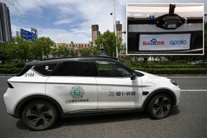 More than 100 robo-taxis get stuck in traffic due to a system failure