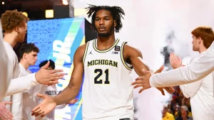 Morez Johnson Jr. from Michigan announces entry into NBA Draft following championship journey