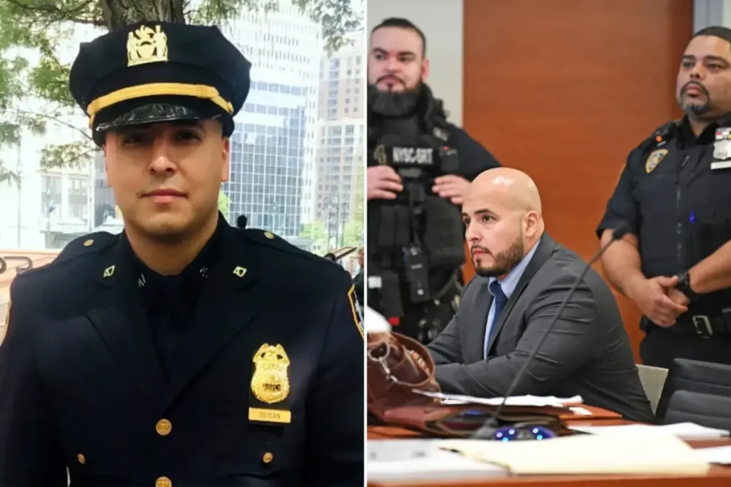 Mother of former NYPD Sgt. Erik Duran, who immigrated, claims the family's American dream has turned into a nightmare due to her son's prison sentence.