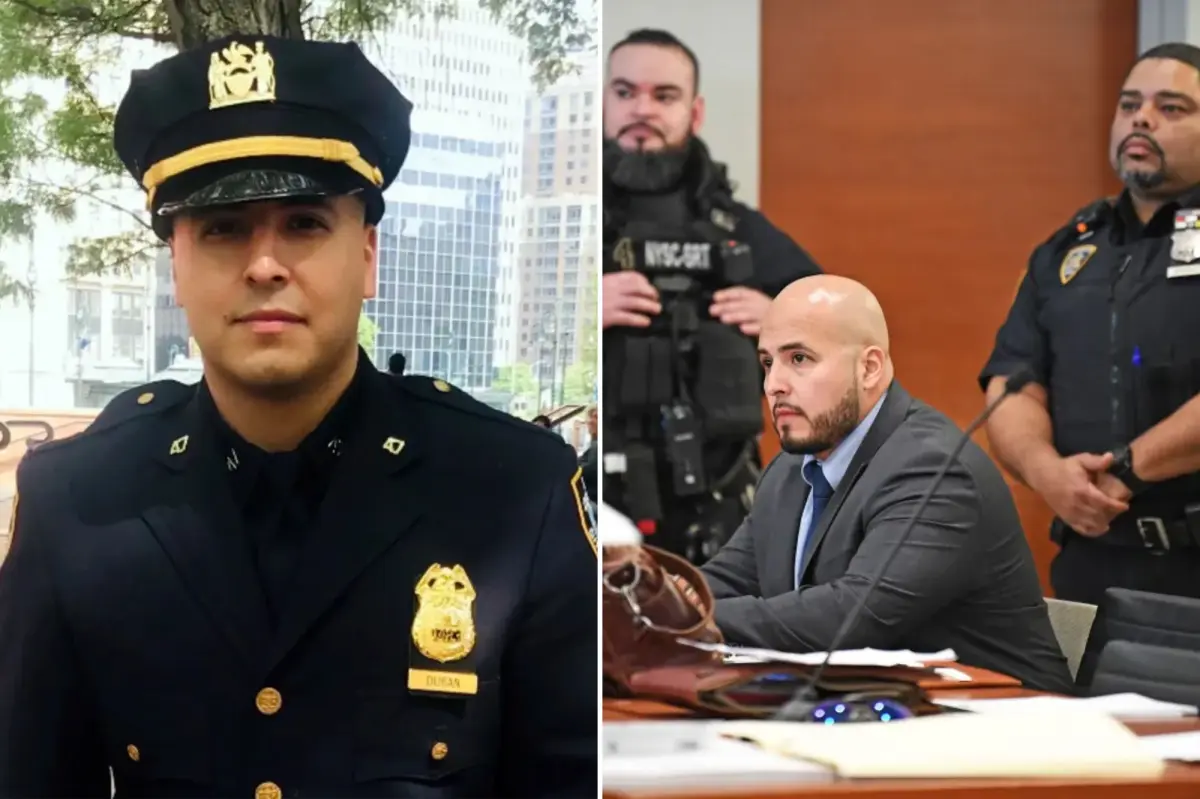 Mother of former NYPD Sgt. Erik Duran, who immigrated, claims the family's American dream has turned into a nightmare due to her son's prison sentence.