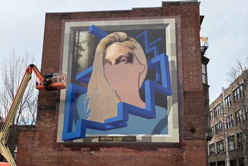 Mural celebrating Iryna Zarutska to be taken down following requests from Democratic leaders