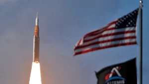 NASA leader states that the U.S. is returning to the space race to outpace China in reaching the moon.
