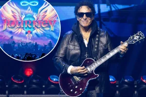 Neal Schon and bandmate Jonathan Cain face legal issues and politics while Journey continues its farewell tour.