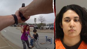 Nebraska woman involved in police shooting had past arrest for stabbing her father, according to sources.