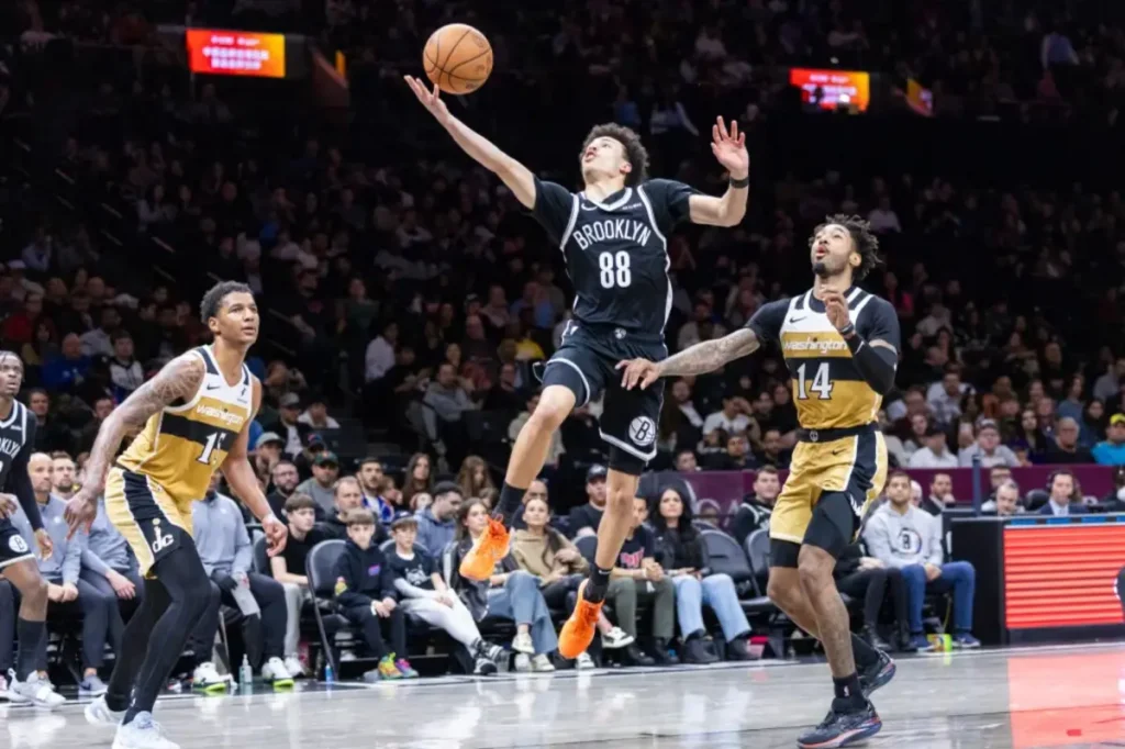 Nets lose draft lottery chance with victory against Wizards