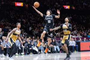 Nets lose draft lottery chance with victory against Wizards