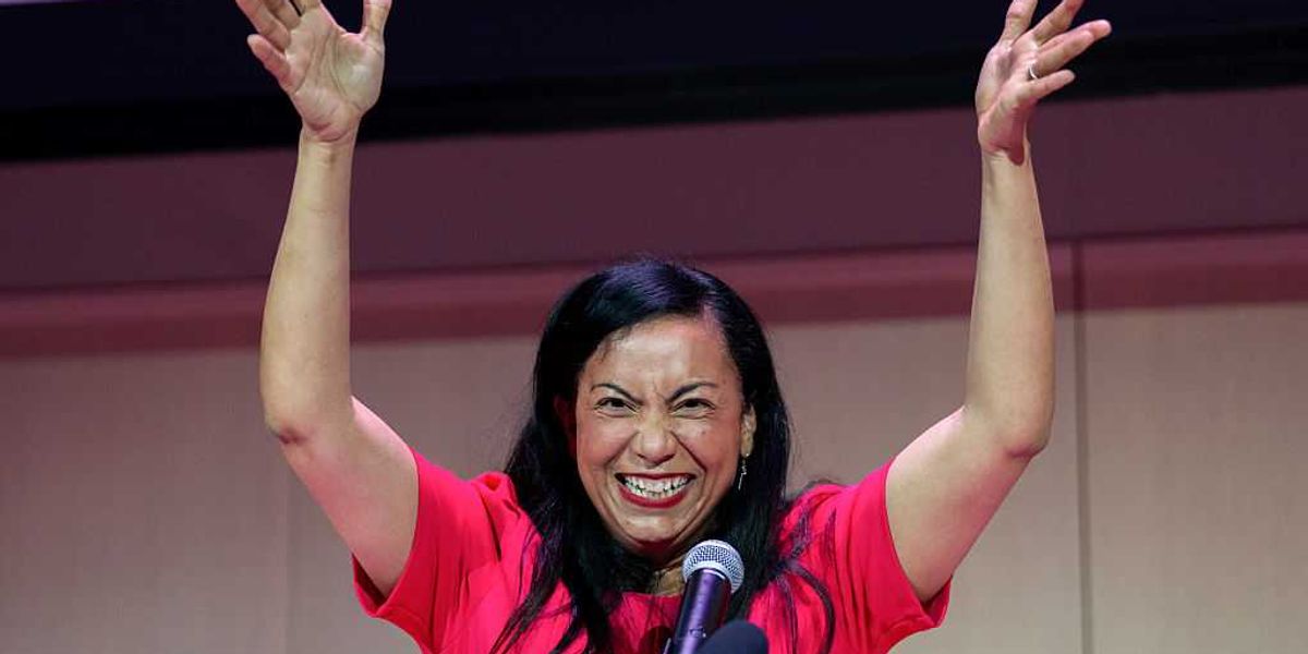 New Jersey has elected a candidate shaped by the media to Congress.