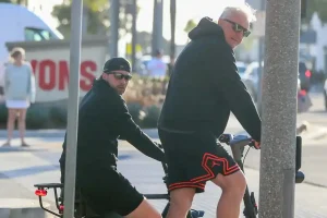 New photos of Luka Doncic from the Lakers arriving back in LA after two weeks in Europe
