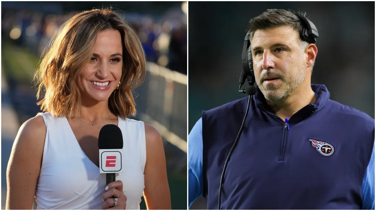 New photos of Russini and Vrabel spark questions about ESPN's conflict, but the network remains silent.
