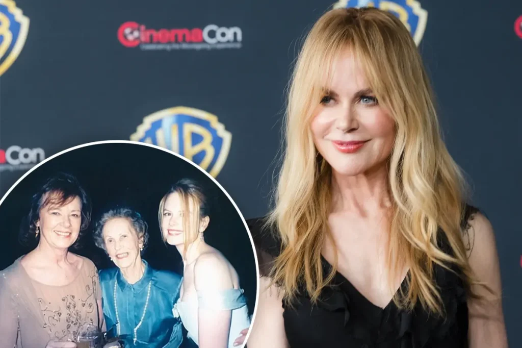 Nicole Kidman reflects on discovering her mother's passing at the Venice Film Festival.