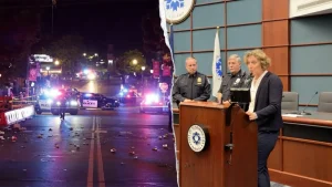 Nine people hurt in shooting near Indiana University; police suspect two shooters.