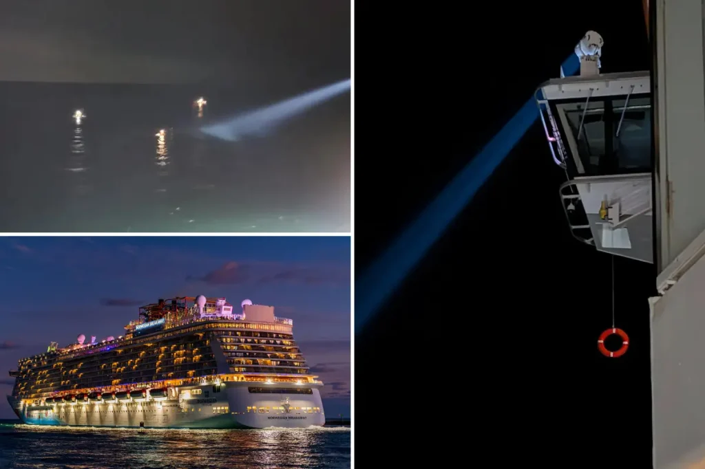 Norwegian cruise ship employee unaccounted for after going overboard near Massachusetts coast