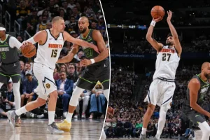 Nuggets bounce back from slow start to win Game 1 against Timberwolves