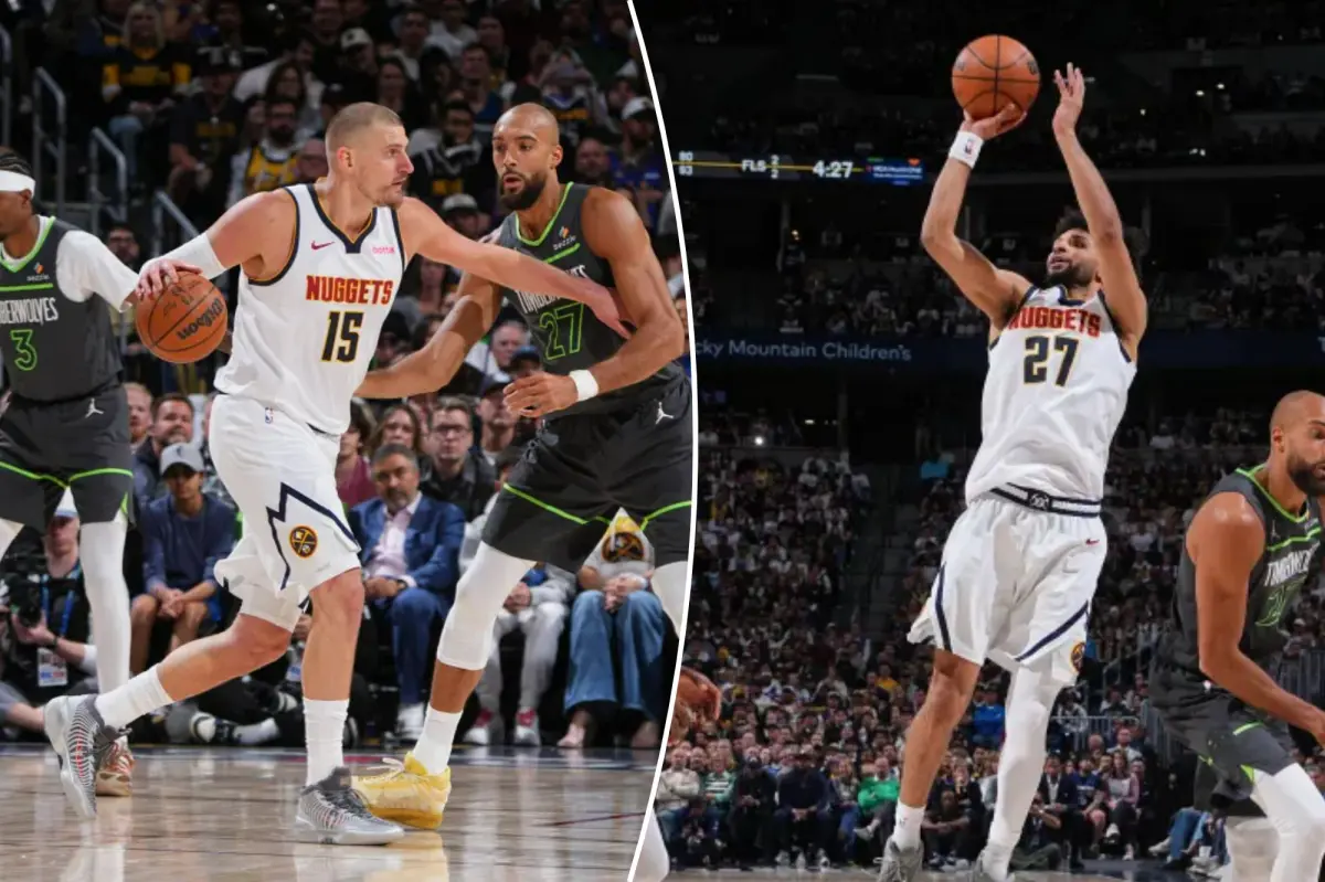 Nuggets bounce back from slow start to win Game 1 against Timberwolves