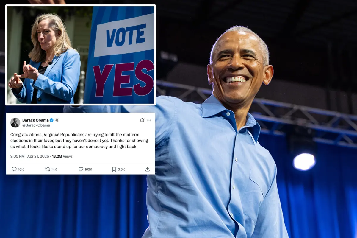 Obama criticized for praising Virginia after the congressional district election