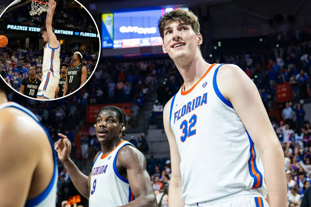 Olivier Rioux, the tallest college basketball player in history, finds a new team after departing from Florida.