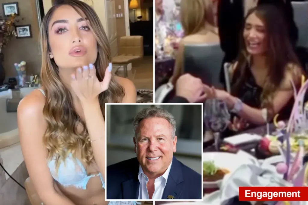 OnlyFans model alleged to have stolen from wealthy elderly men in LA is now engaged to liberal billionaire Stephen Cloobeck