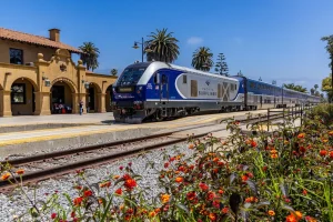 Pacific Surfliner launches round trips between Los Angeles and San Luis Obispo.