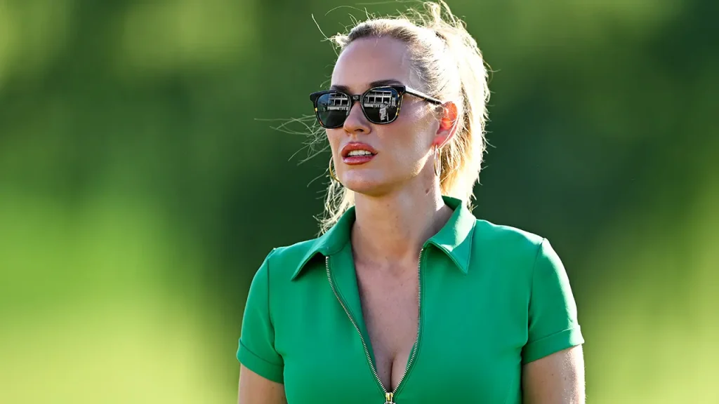Paige Spiranac is creating a stir on social media with her new golf outfit, an Iowa fan loses her lunch, and crab hash.