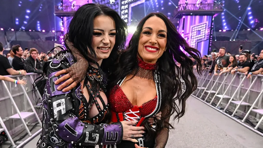 Paige defeats Alexa Bliss to claim WWE women's tag titles upon her return at WrestleMania 42