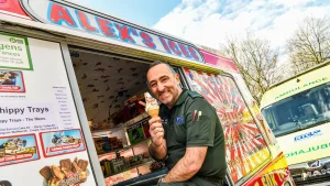 Paramedic reveals how his ice cream side job improved his mental well-being
