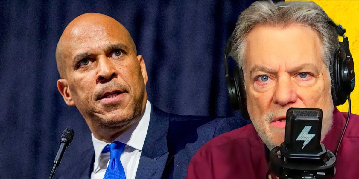 Pat Gray labels Cory Booker an 'antichrist' following surprising speech about needing guidance from below.