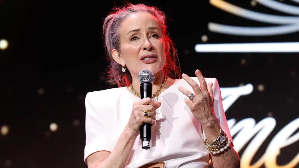Patricia Heaton urges the left to reduce their harsh language following the WHCA shooting