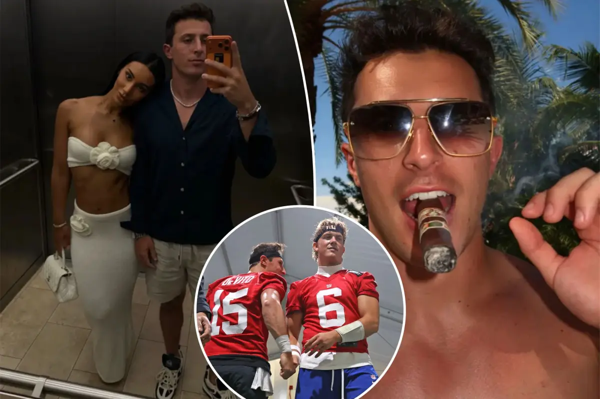 Patriots quarterback Tommy DeVito starts a new relationship in vacation pictures
