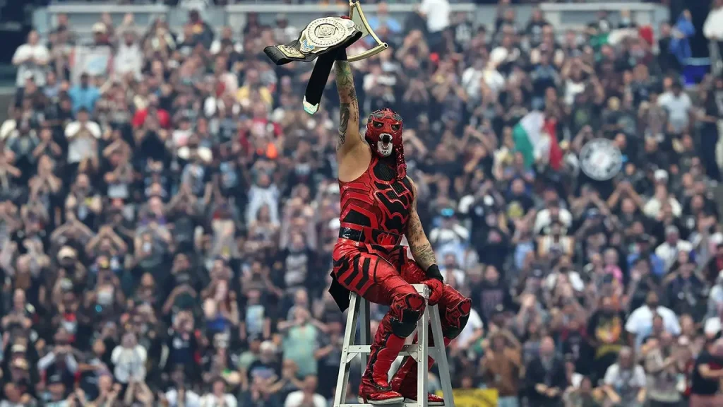 Penta keeps intercontinental title in ladder match at WrestleMania 42