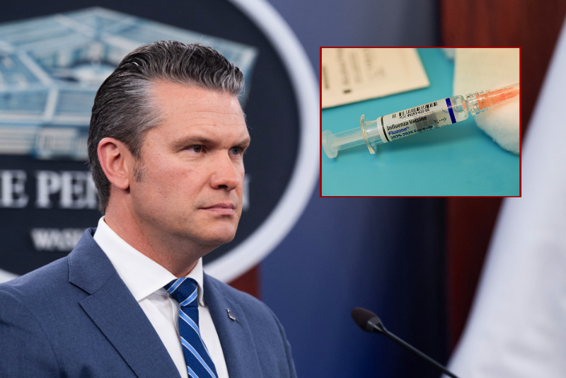 Pentagon cancels flu vaccine requirement for U.S. service members