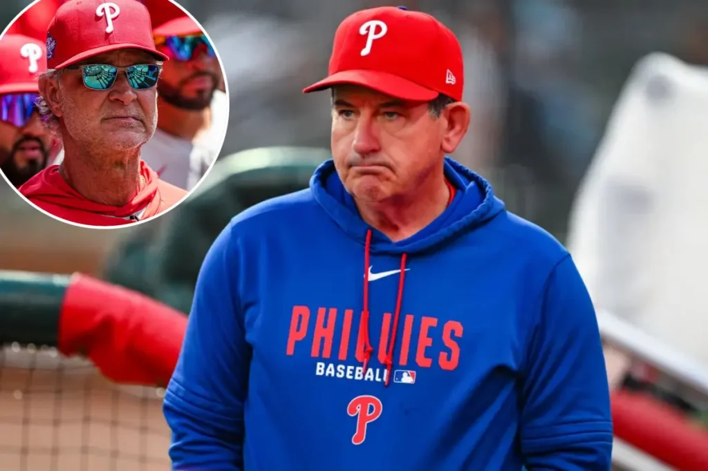 Phillies part ways with manager Rob Thomson following a poor start to the season