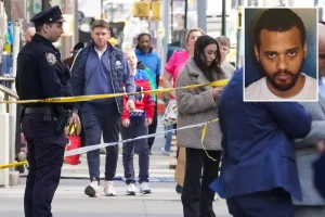 Police catch suspect who shot security guard at NYC shelter after a week on the run.