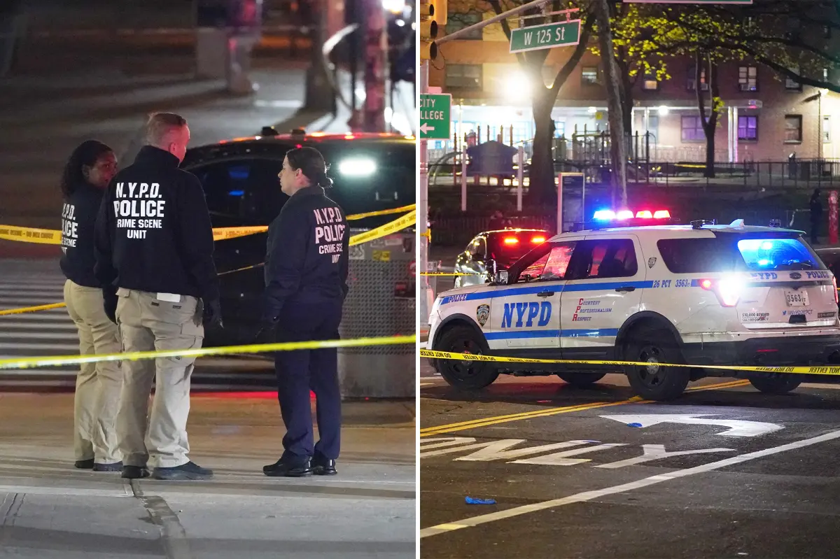 Police officer shoots at repeat offender who attacked and shot a man outside a store in New York City.