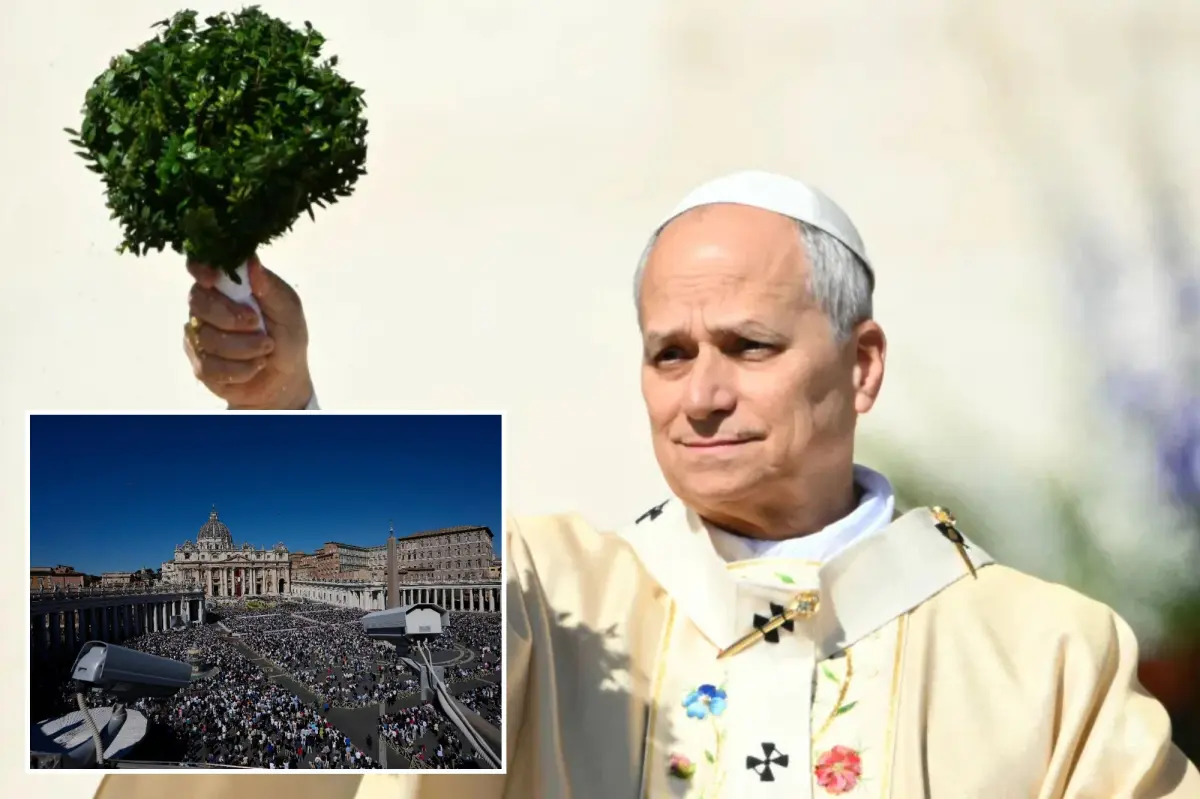 Pope Leo celebrates his first Easter as leader, urging hope in the face of worldwide conflicts.