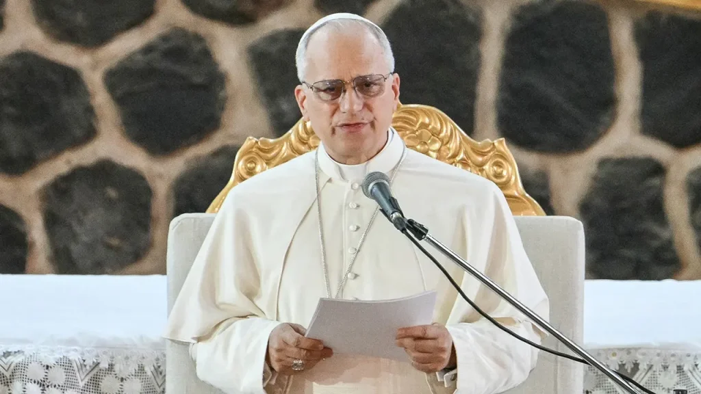 Pope Leo criticizes those who distort religion for personal gain