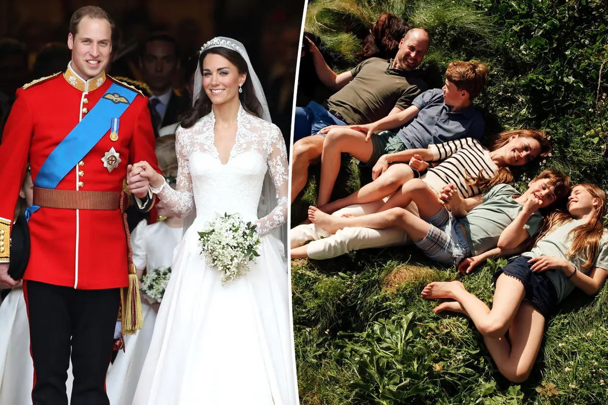 Prince William and Kate Middleton celebrate 15 years of marriage with a lovely family photo