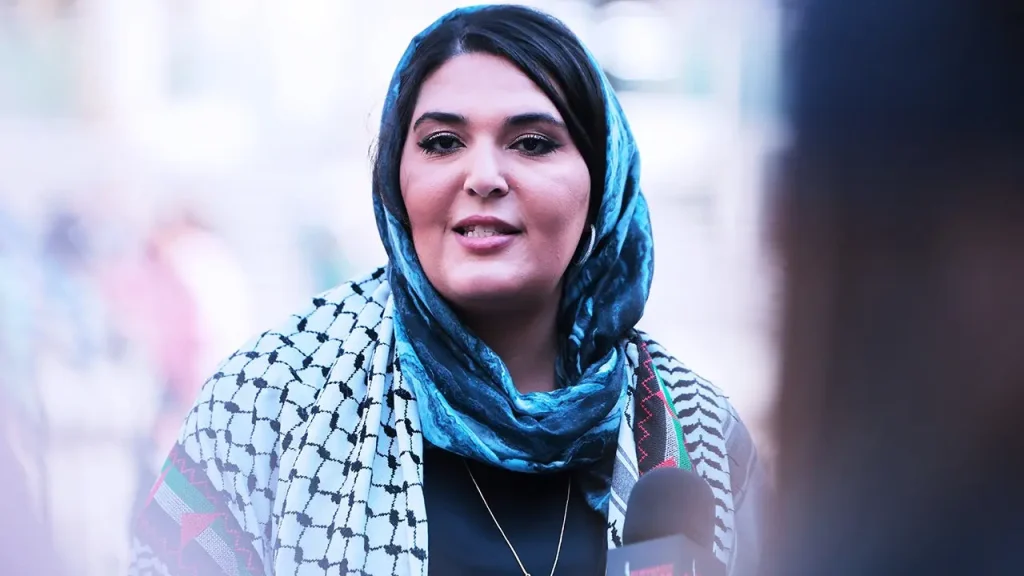 Pro-Palestinian activist declines to denounce political violence following thwarted plan against her