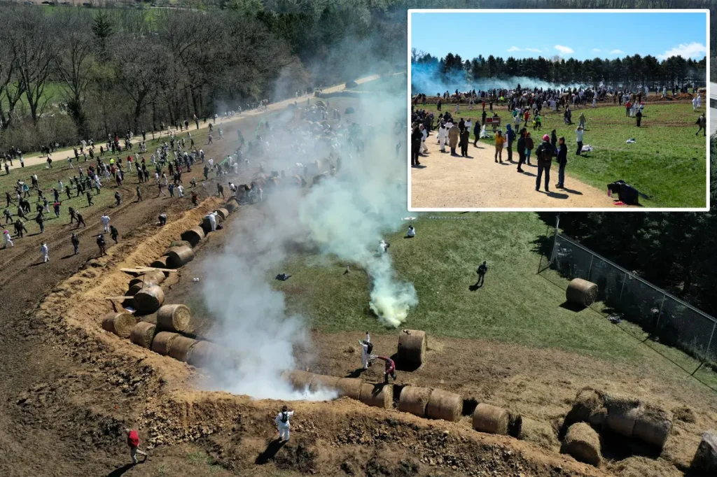 Protesters attempt to break into a Wisconsin beagle lab, resulting in tear gas, pepper spray, and arrests