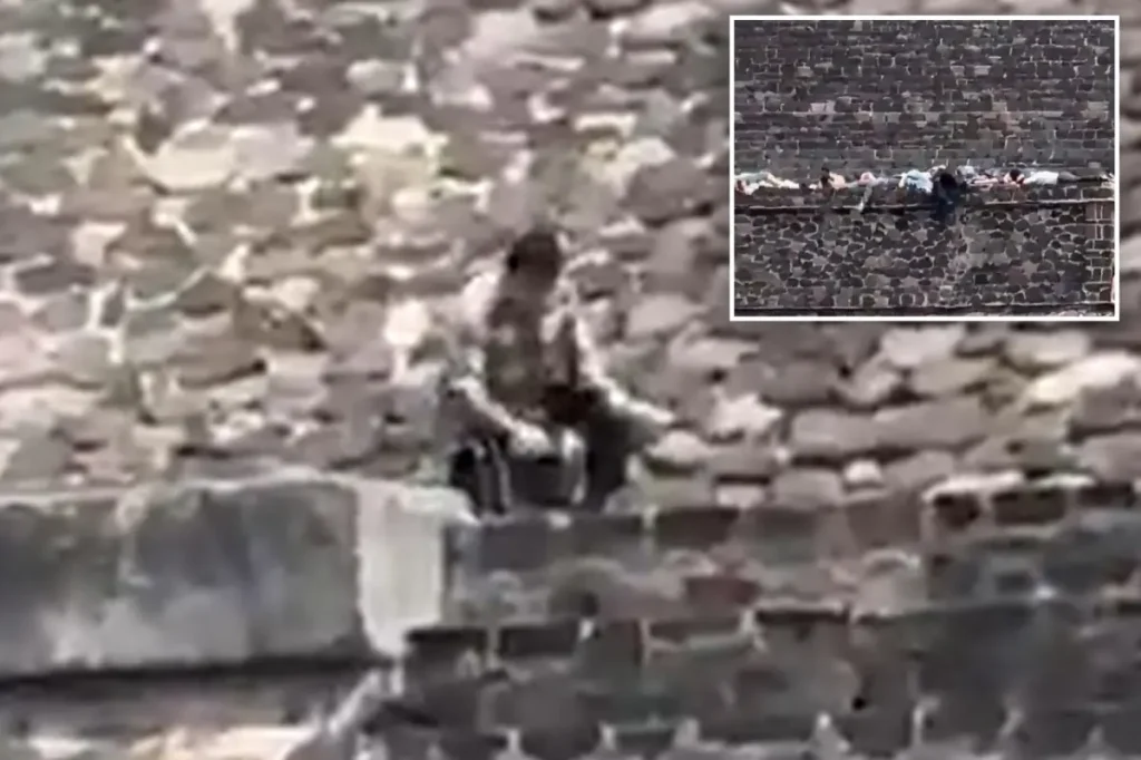 Pyramid shooter in Mexico arms himself before firing at tourists: video