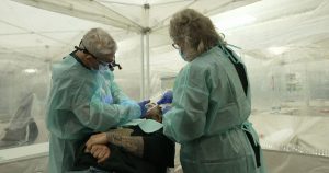 RAM pop-up clinics offer complimentary health, dental, and vision services to those without insurance or with insufficient coverage.