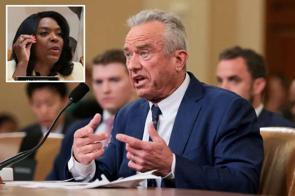 RFK Jr. questioned about his experience "re-parenting" a black child during heated discussion